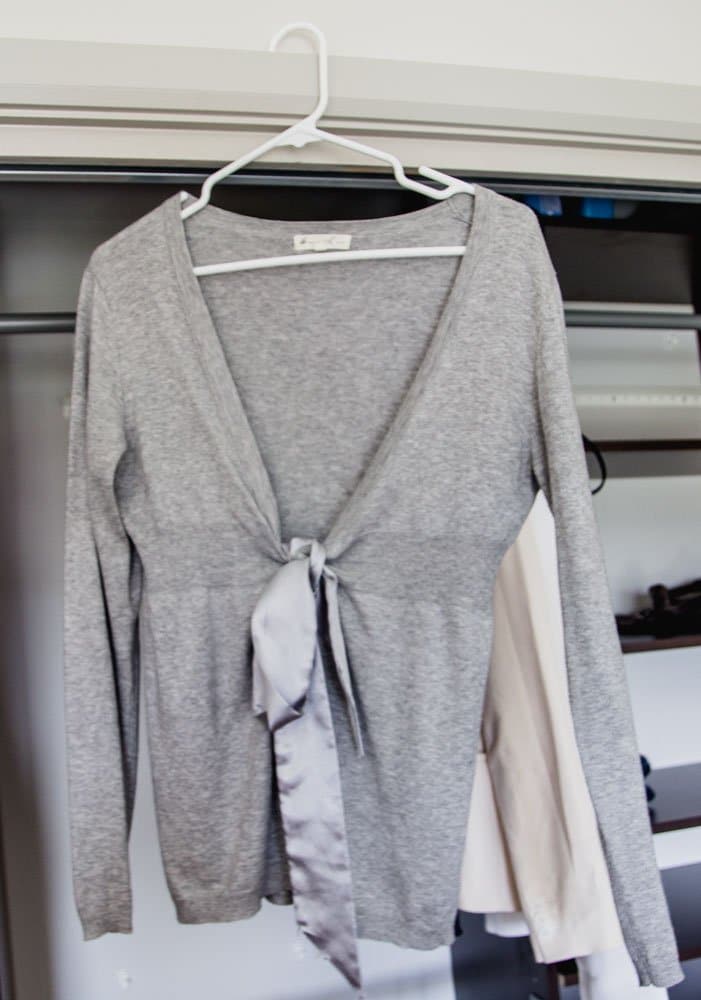Organizing my Clothes the KonMari Way