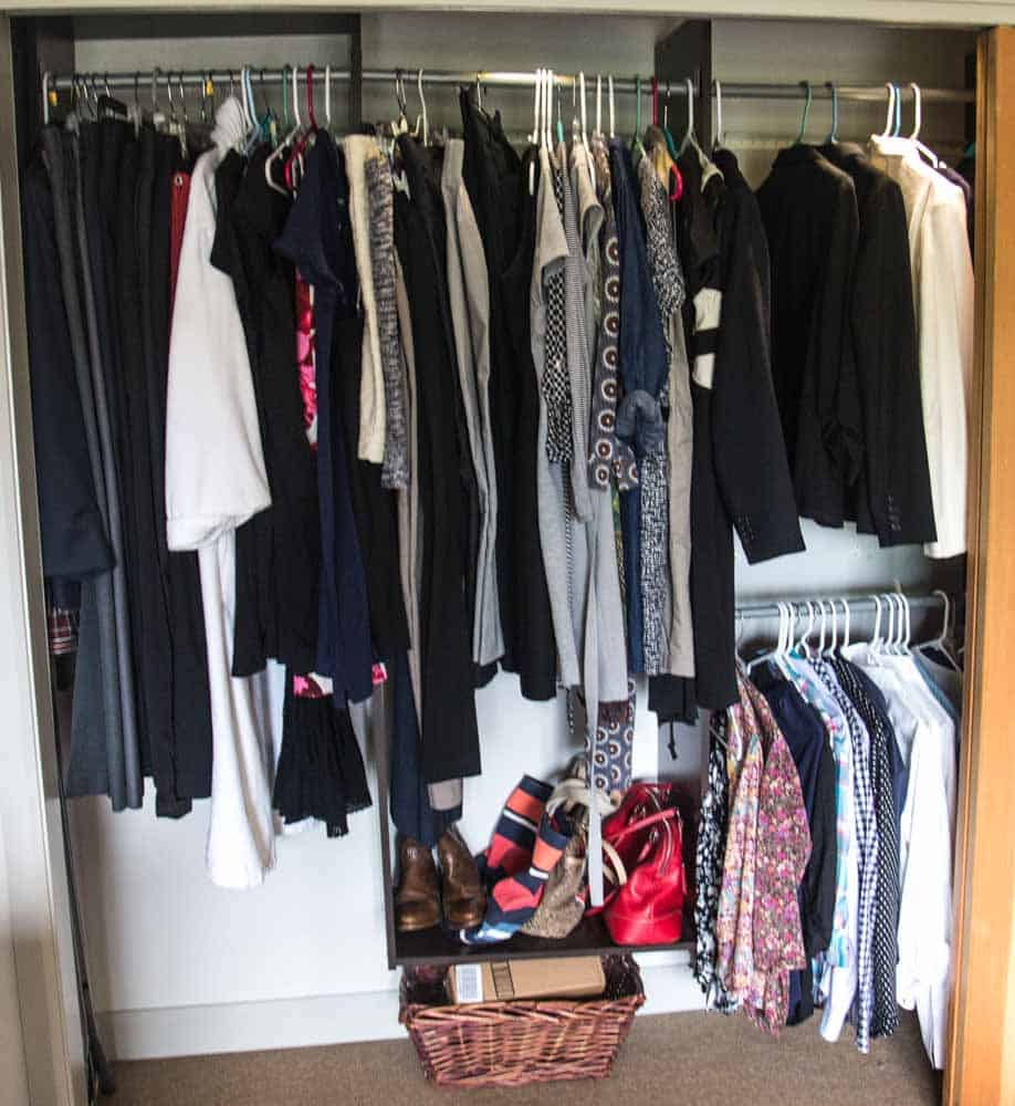 Organizing my Clothes the KonMari Way