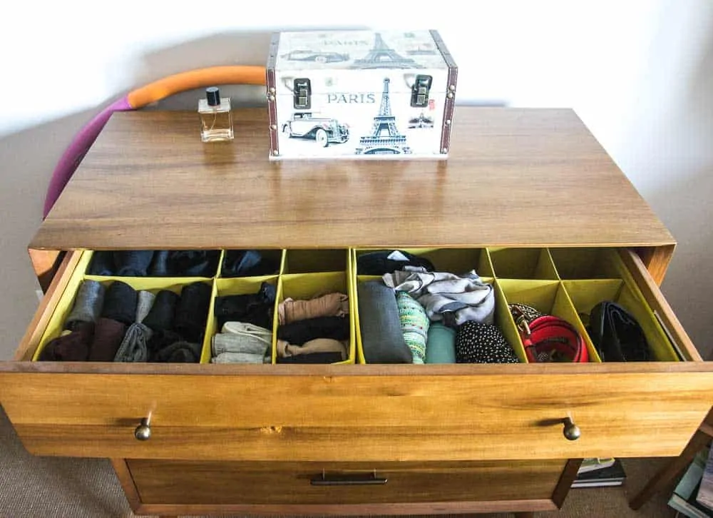 My KonMari Tidy Up - One Month Later