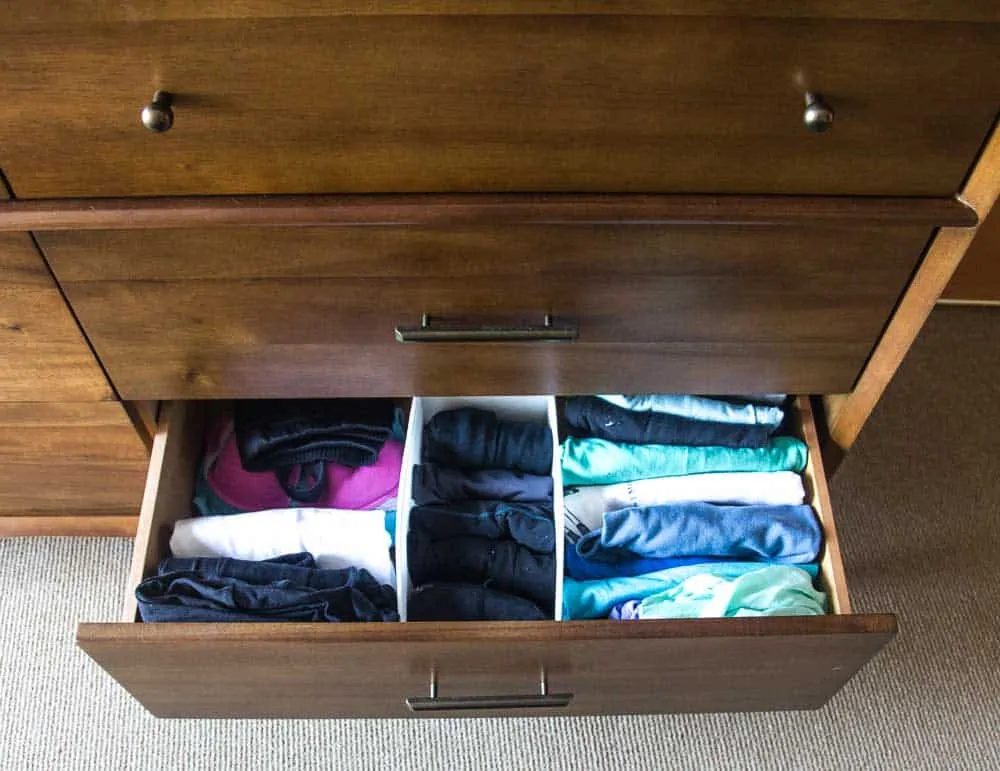 My KonMari Tidy Up - One Month Later