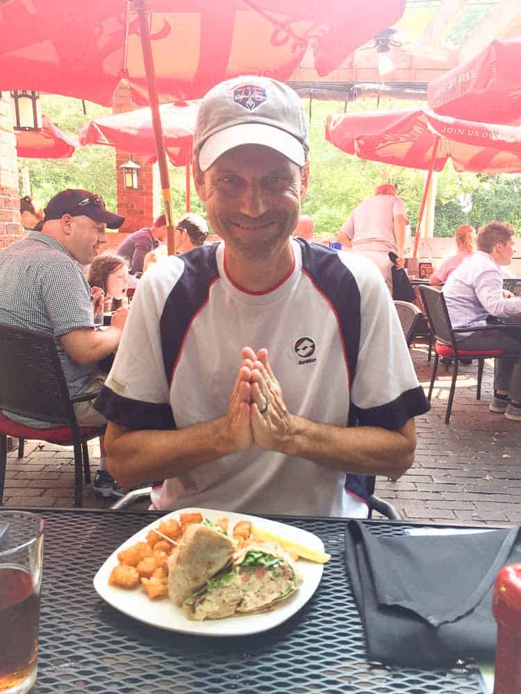 We enjoyed our lunch just as much