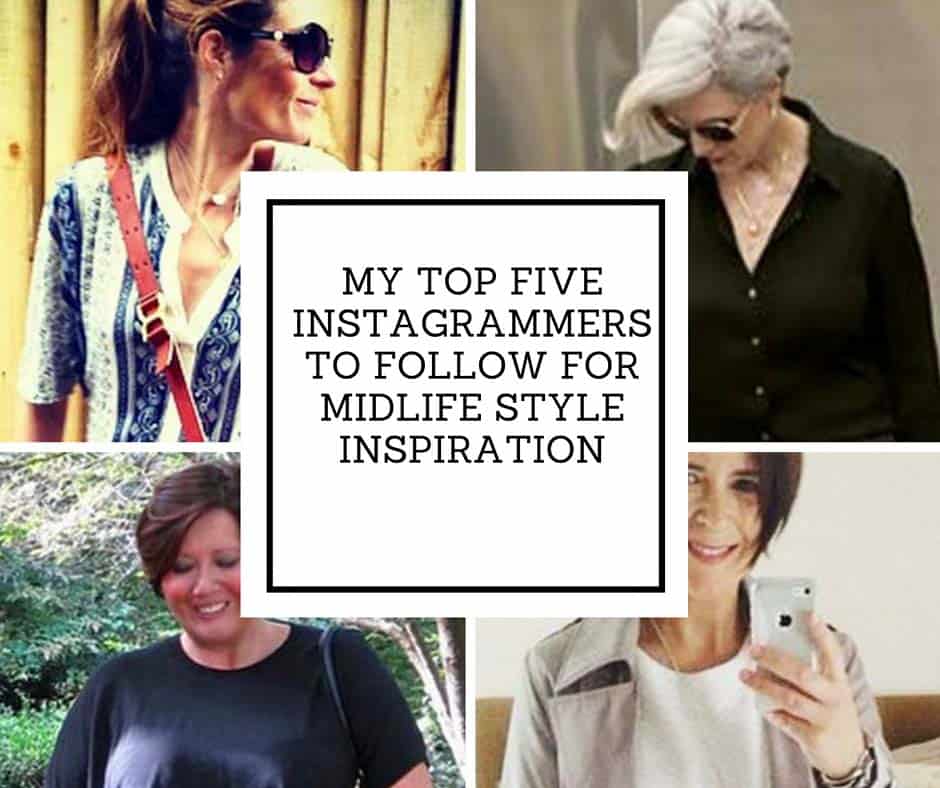My Top Five Instagrammers to Follow for Midlife Style Inspiration