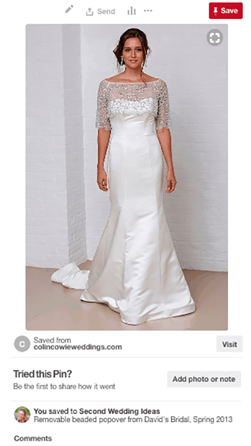 perfectsecondweddingdress