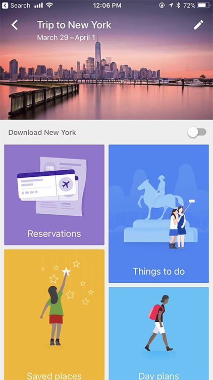 10 Apps You Need to Help Meet Your Goals in 2020 5 Google Trips - one of the 15 Apps You Need to Meet Your Goals in 2018