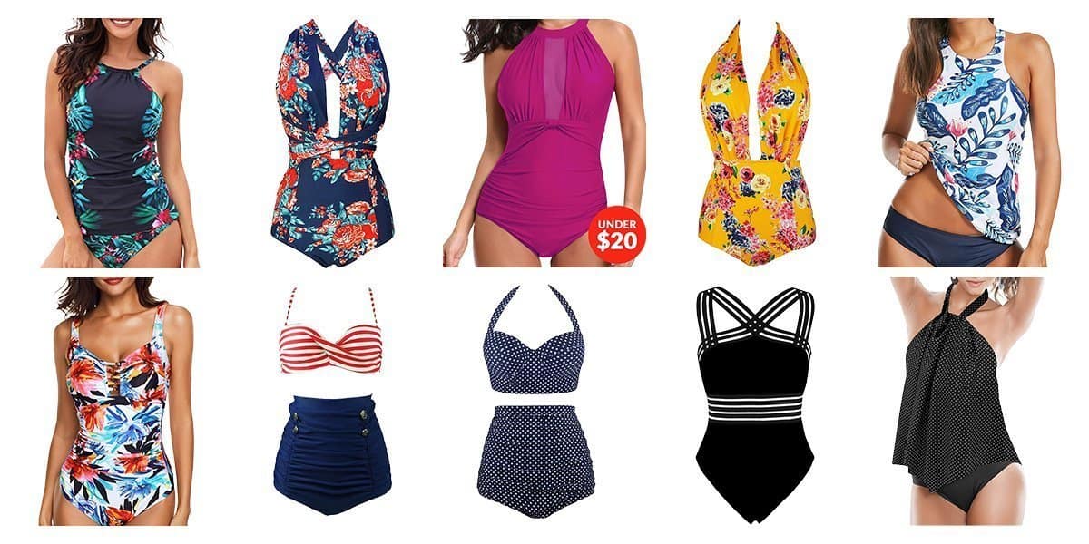 25 Swimsuits Under $30 that are Perfect for Women Over 40
