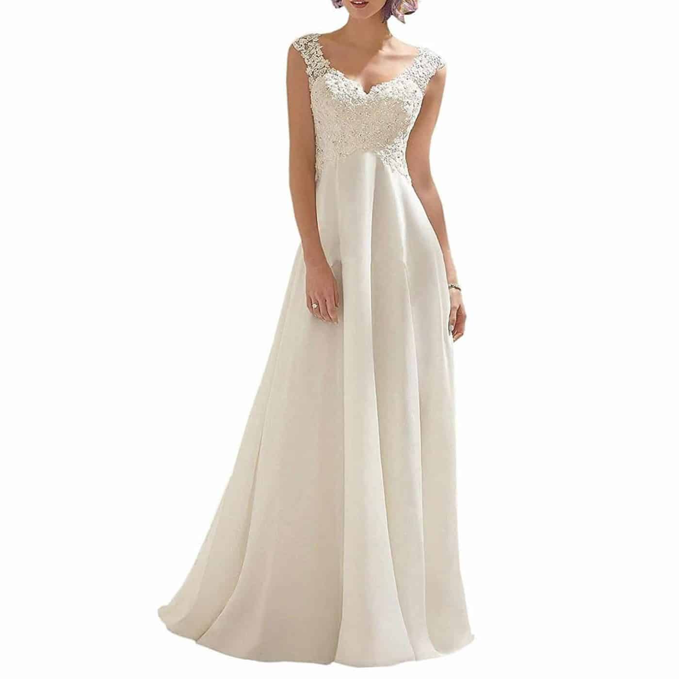 25 Amazon Wedding Dresses Perfect For A Second Wedding Midlife Rambler