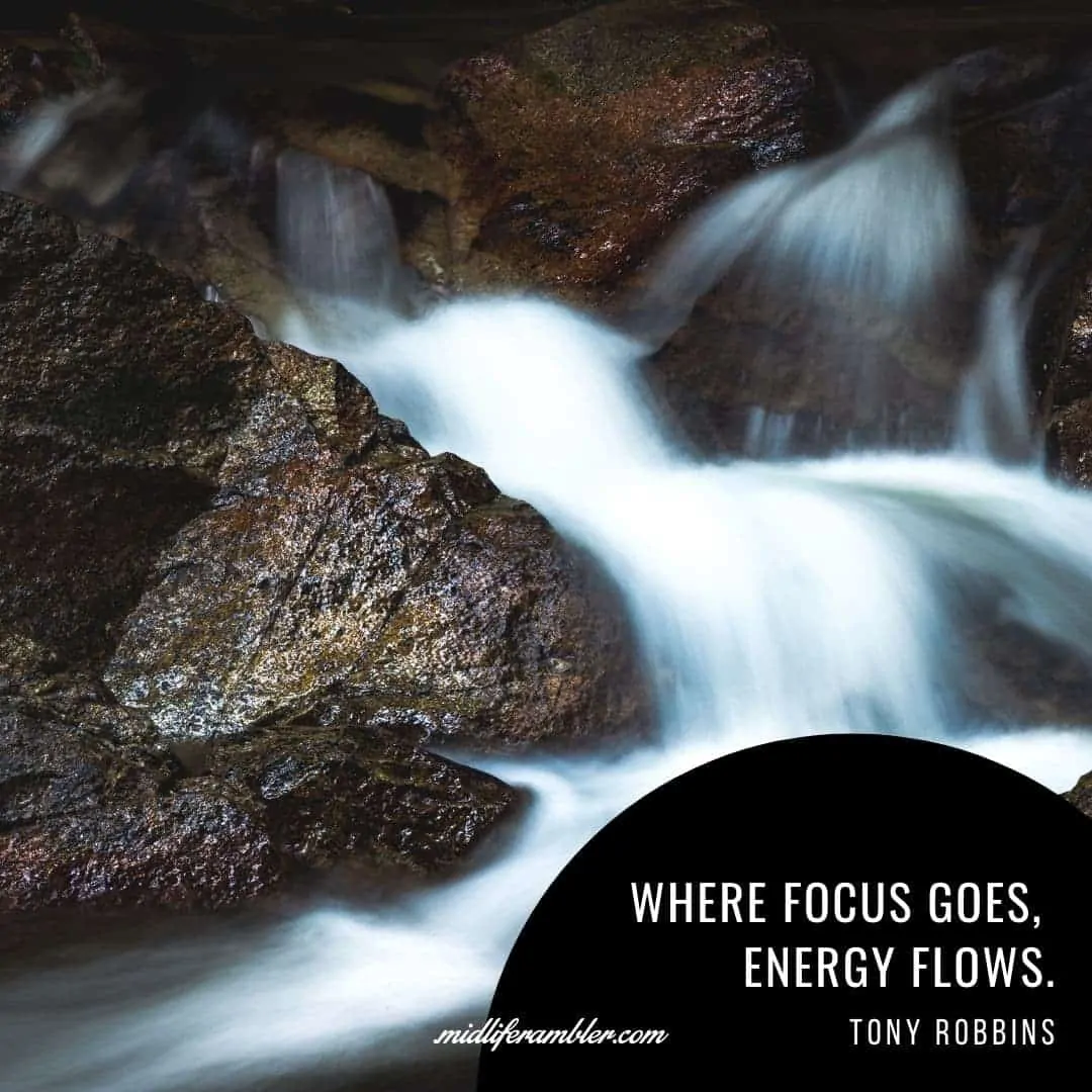 55 Inspirational Quotes for Your Vision Board - Where focus goes, energy flows. - Tony Robbins