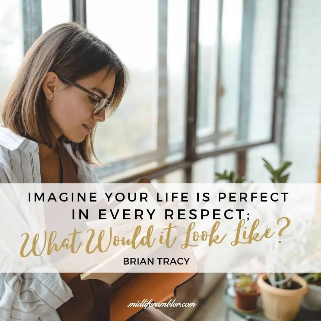 55 Inspirational Quotes for Your Vision Board - Imagine Your Life Is Perfect In Every Respect; What Would It Look Like?” – Brian Tracy