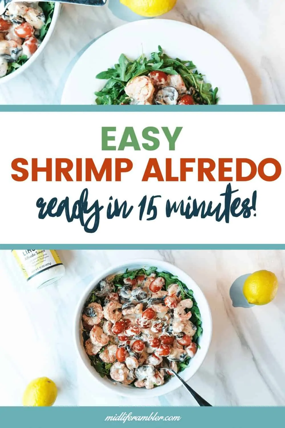 Trader Joe's Limone Alfredo Sauce - Lemon Shrimp Alfredo