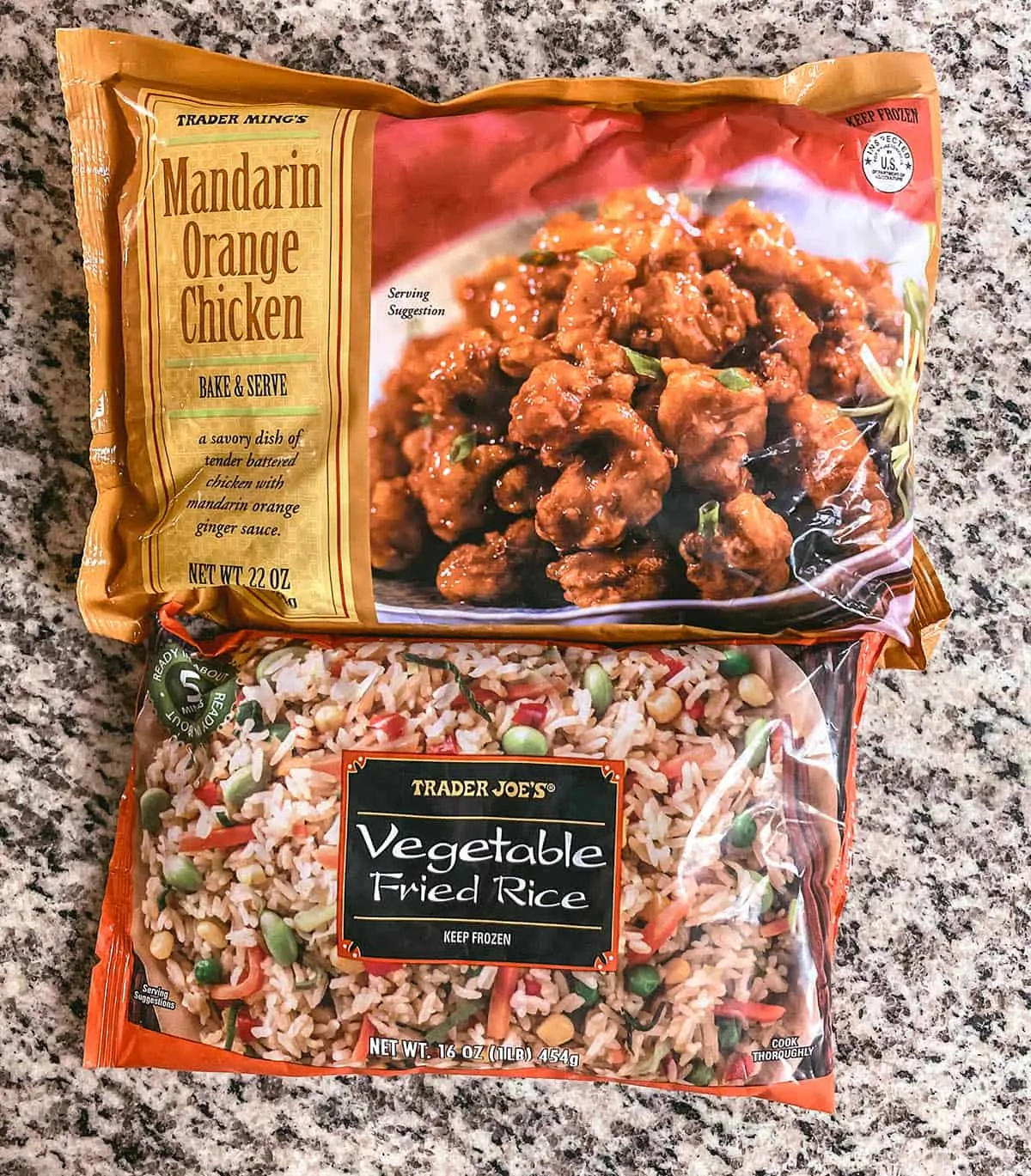 The Easiest Trader Joe's Meal of All Time: Easy Mandarin Orange Chicken Fried Rice 2