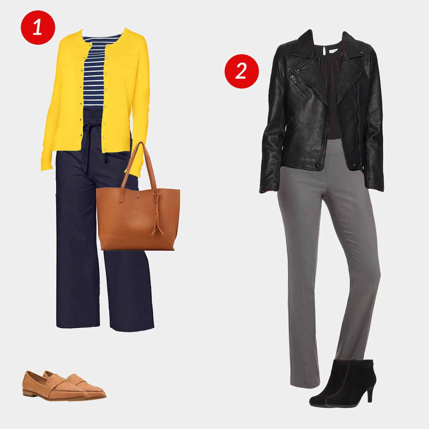 business casual capsule