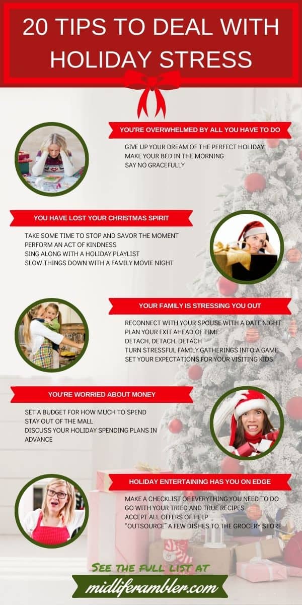 20 Tips for Handling Holiday Stress 27 20 Tips for Handling Holiday Stress 27