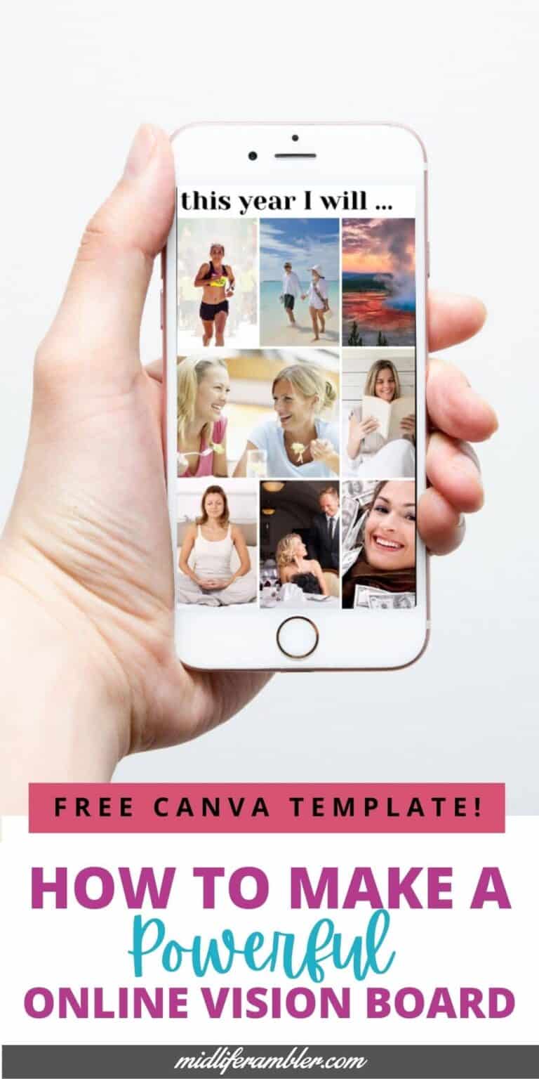 How To Make A Powerful Digital Vision Board Online [+ Free Canva