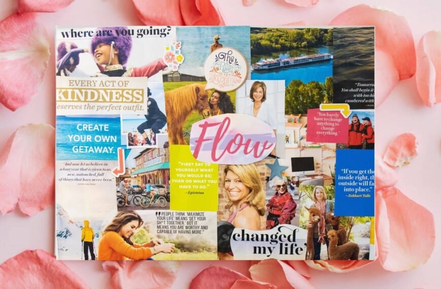 Midlife Rambler Home 19 How to Make a Vision Board Heading