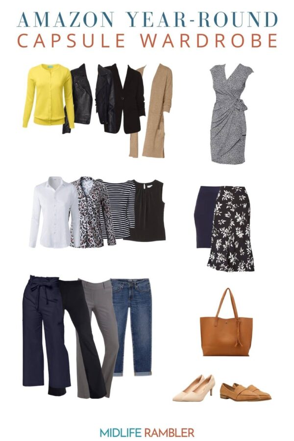 The Ultimate Amazon Capsule Wardrobe [2022] Midlife Rambler