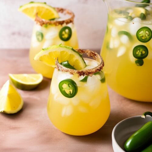 pineapple jalapeno sangria